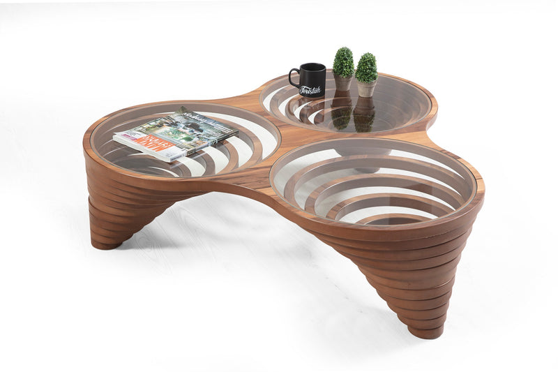 003 Walnut Coffee Table [ETA: 3/15] - Gate FurnitureCoffee Table