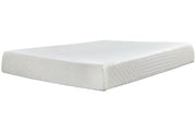10 Inch Chime Memory Foam White King Mattress in a Box - Gate FurnitureKing Mattress