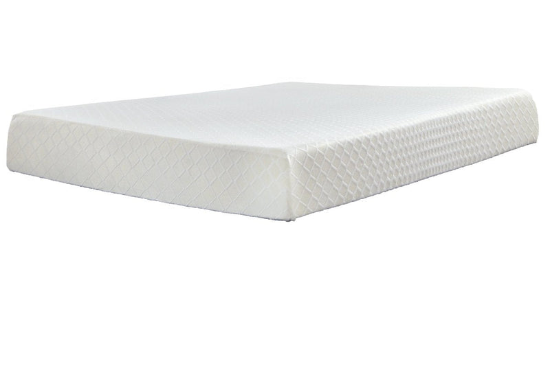 10 Inch Chime Memory Foam White Twin Mattress in a Box - Gate FurnitureTwin Mattress