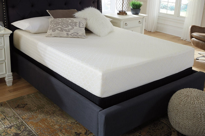 10 Inch Chime Memory Foam White Twin Mattress in a Box - Gate FurnitureTwin Mattress