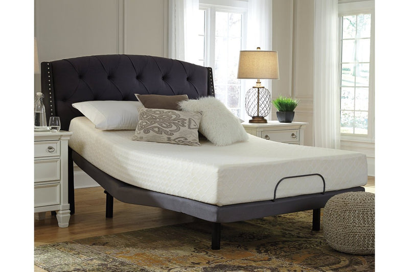 10 Inch Chime Memory Foam White Twin Mattress in a Box - Gate FurnitureTwin Mattress