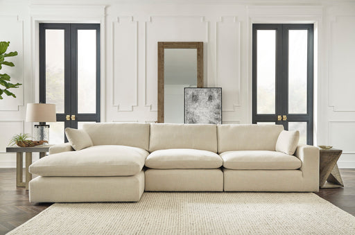 Elyza 3 Piece Laf Corner Sectional with Chaise - Gate Furniture