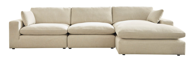 Elyza 3 Piece Raf Corner Sectional with Chaise - Gate Furniture