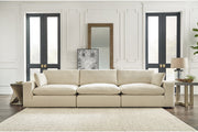Elyza Linen 3-Piece Sectional Sofa -  Ashley - Luna Furniture