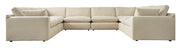 Elyza Linen 8-Piece Symmetrical Sectional -  Ashley - Luna Furniture