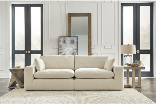 Elyza Linen 2-Piece Sectional Loveseat -  Ashley - Luna Furniture