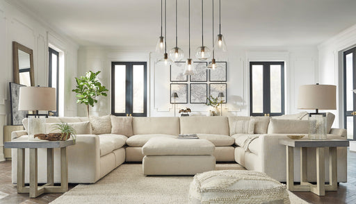Elyza Linen 8-Piece Symmetrical Sectional -  Ashley - Luna Furniture