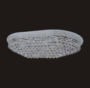 1006F-OV 18X30 GOLD CHANDELIER FLUSH WITH LED COLOR CHANGE (CB168)(FO185) - 210000000125