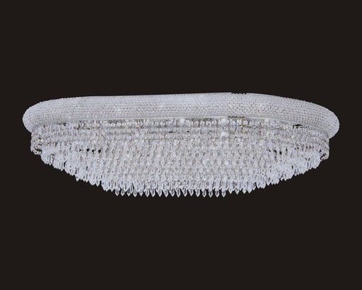 1006F-OV 22X36 CHROME CHANDELIER FLUSH WITH LED COLOR CHANGE (CB231)(FO272) - 210000000127