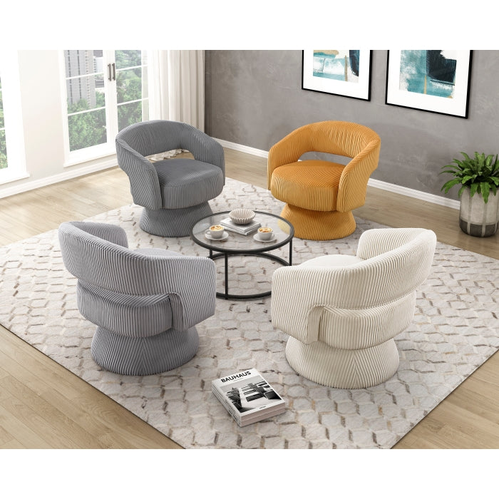 1013GRY-1 Swivel Chair - 1013GRY-1