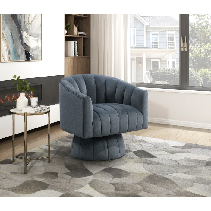 1025DGY-1 Swivel Chair - 1025DGY-1