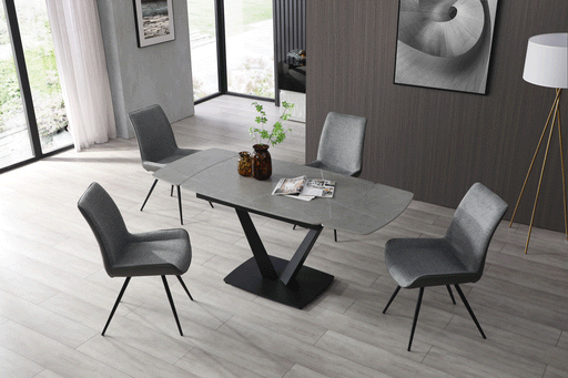 109 Dining Table With 79 Chairs Set - Gate Furniture