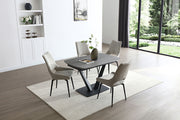 109 Grey Table With 1239 Chairs Set - p14261