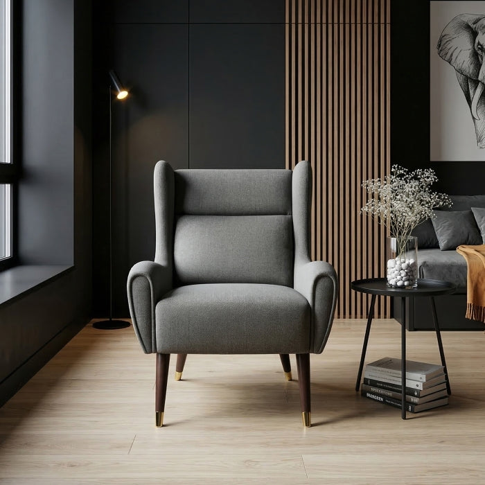 1098DGY-1 Accent Chair - 1098DGY-1