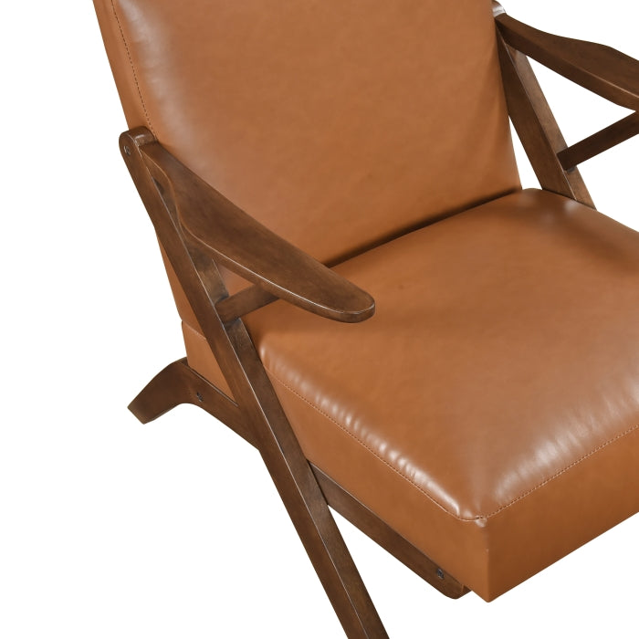 1107BRW-1 Accent Chair - 1107BRW-1