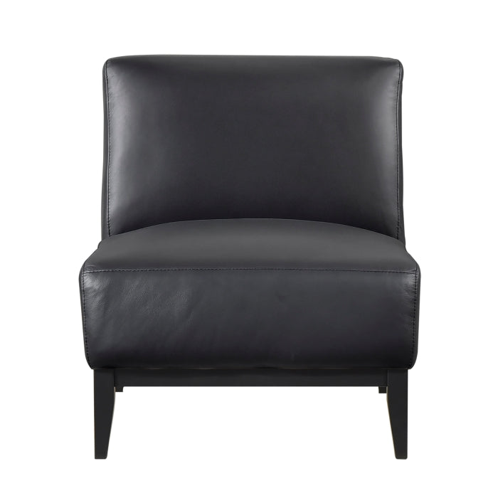 1129BLK-1 Accent Chair - 1129BLK-1