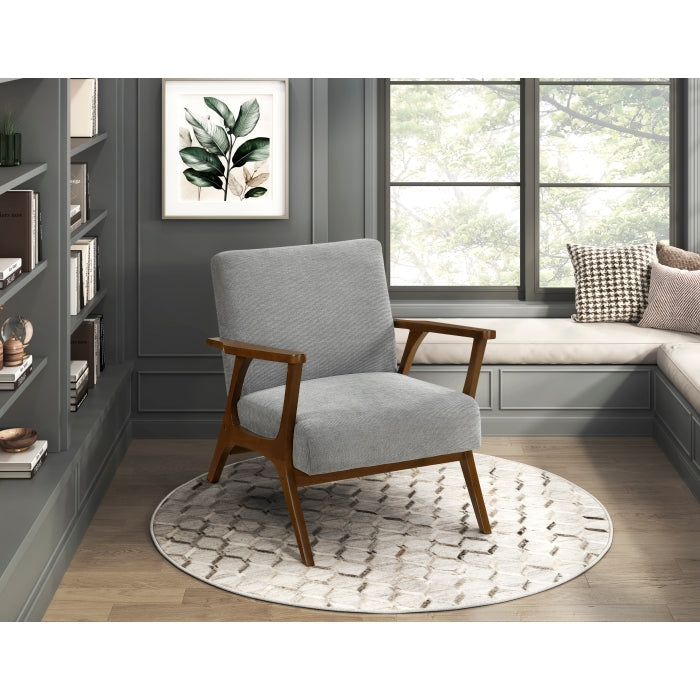 1135GY-1 Accent Chair - 1135GY-1