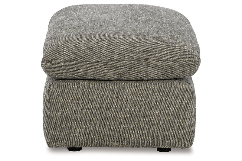 Dramatic Granite Oversized Chair and Ottoman -  Ashley - Luna Furniture