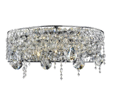 11WSC20CH 20" X 10" ARTIC ICE CHROME WALL SCONCE - 210000006600