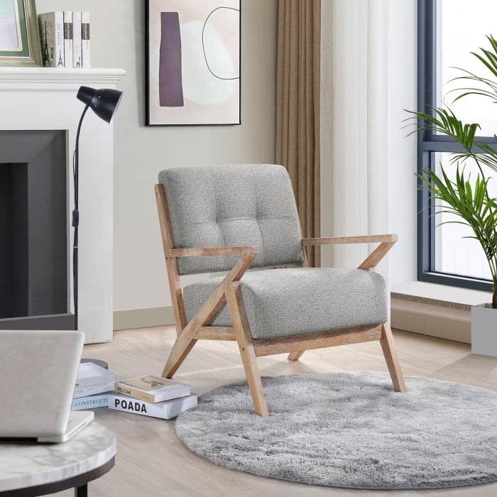 1211GY-1 Accent Chair - 1211GY-1