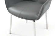 1218 Swivel Dining Chair Dark Grey - i36557 - Gate Furniture