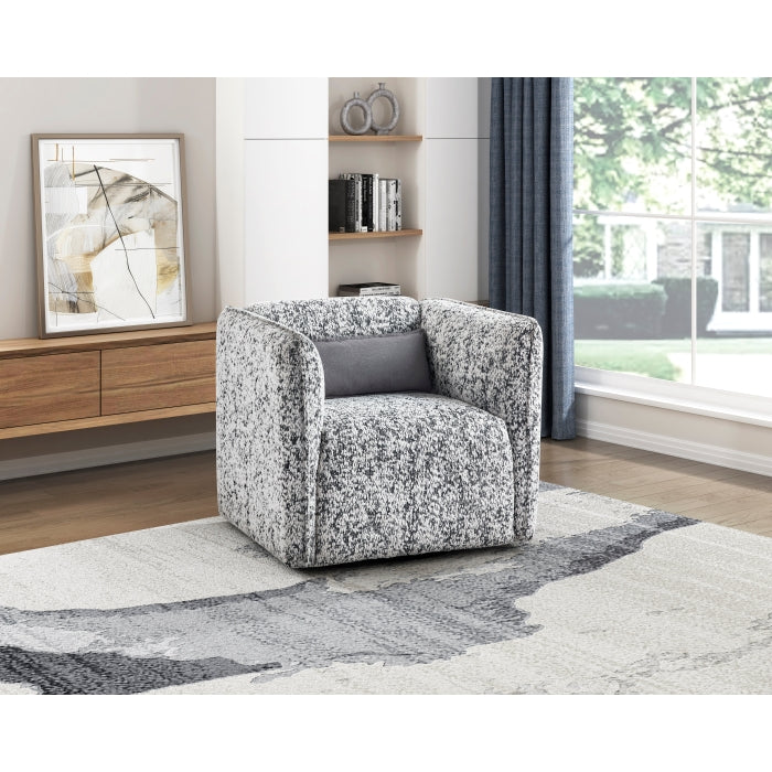1235GY-1 Swivel Chair - 1235GY-1