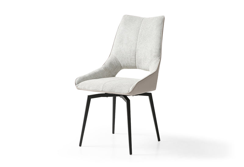 1239 Swivel Dining Chair Beige/Brown - i42824