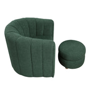 1260GN Swivel Chair with Ottoman - 1260GN