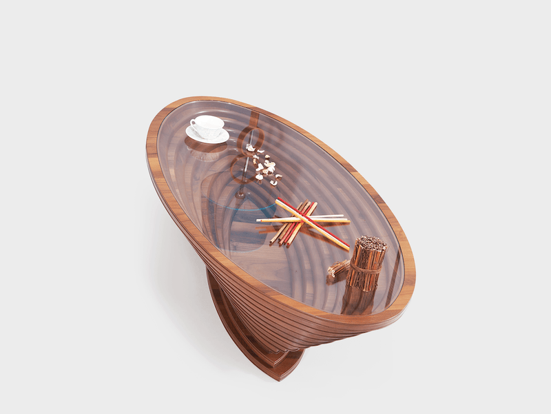 127 Walnut Coffee Table [ETA: 3/15] - Gate FurnitureCoffee Table