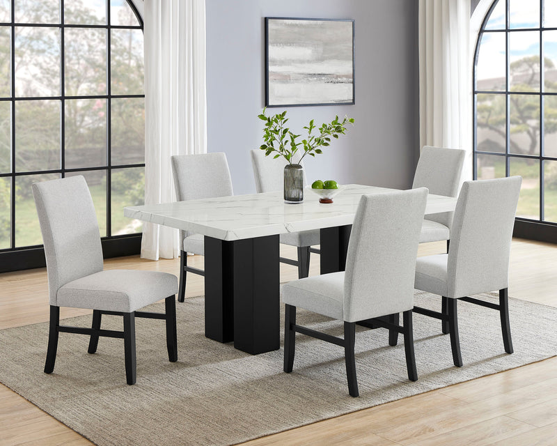 Parkside Dove Dining Chair, Set of 2 from Crown Mark - Luna Furniture