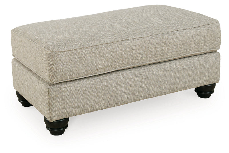 Asanti Fog Sofa, Loveseat, Oversized Chair and Ottoman -  Ashley - Luna Furniture