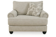 Asanti Fog Sofa, Loveseat, Oversized Chair and Ottoman -  Ashley - Luna Furniture
