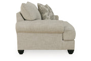 Asanti Fog Sofa, Loveseat, Oversized Chair and Ottoman -  Ashley - Luna Furniture