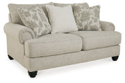Asanti Fog Sofa, Loveseat, Oversized Chair and Ottoman -  Ashley - Luna Furniture