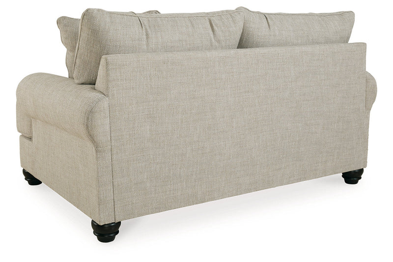 Asanti Fog Sofa, Loveseat and Ottoman -  Ashley - Luna Furniture
