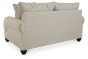 Asanti Fog Sofa, Loveseat, Oversized Chair and Ottoman -  Ashley - Luna Furniture