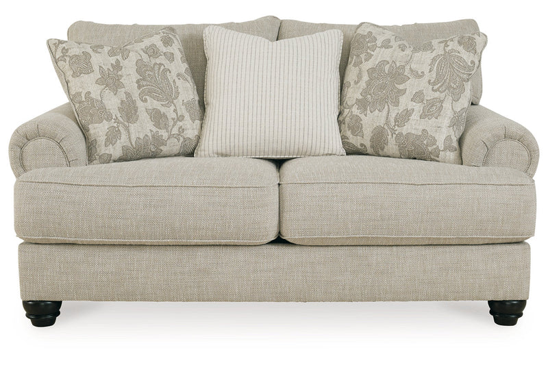 Asanti Fog Sofa, Loveseat and Ottoman -  Ashley - Luna Furniture