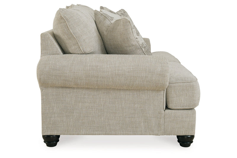 Asanti Fog Sofa, Loveseat and Ottoman -  Ashley - Luna Furniture