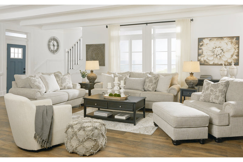 Asanti Fog Sofa, Loveseat and Ottoman -  Ashley - Luna Furniture