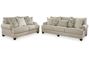 Asanti Fog Sofa and Loveseat -  Ashley - Luna Furniture
