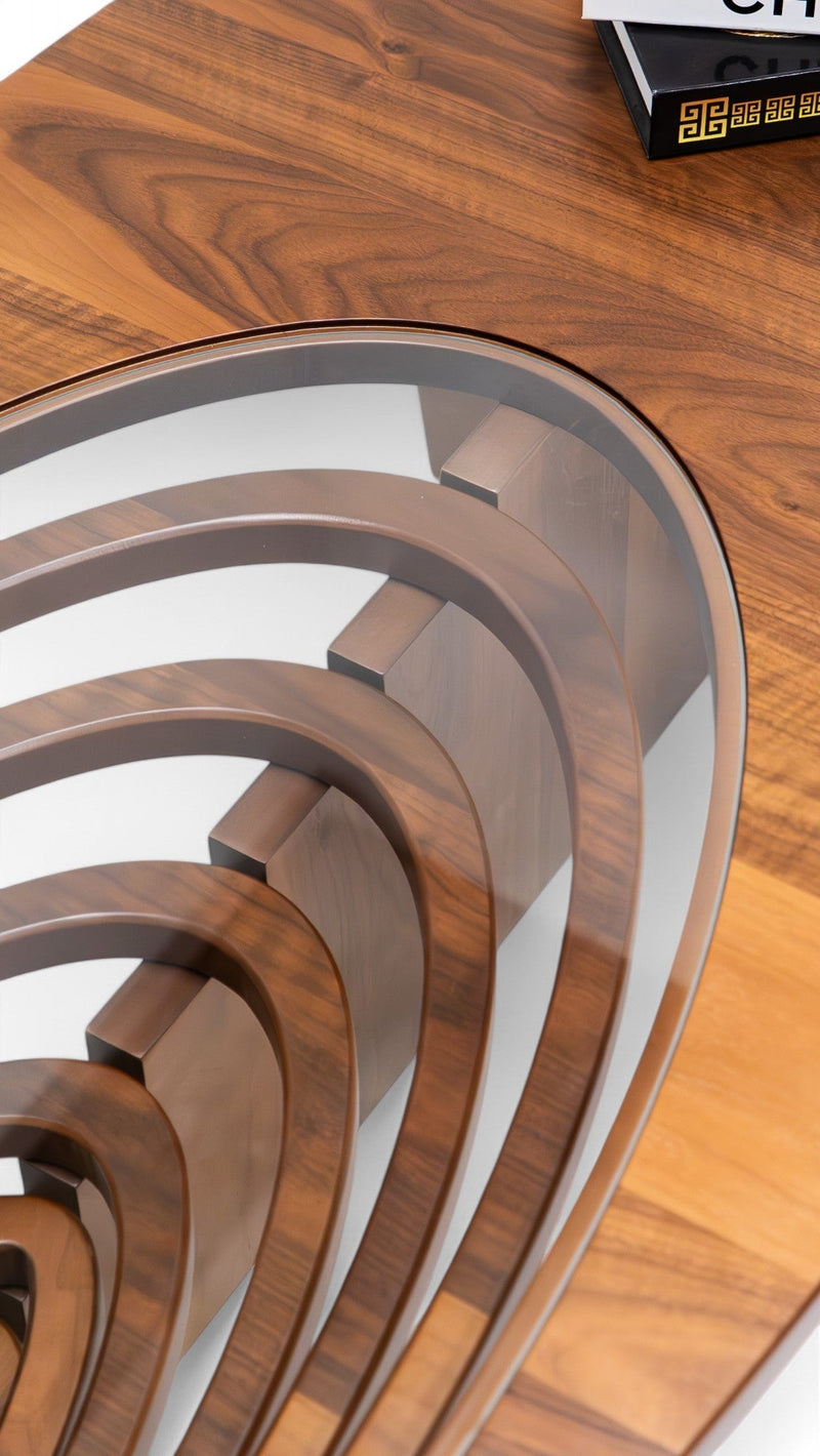 133 Walnut Coffee Table - 133WALNUT-COF