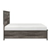 1342K-1EK* (3) Eastern King Platform Bed with Footboard Storage - 1342K-1EK*