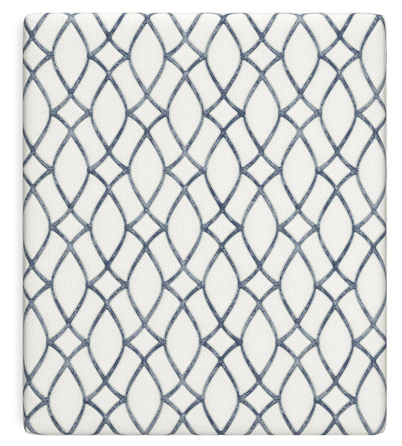 14 Inch Chime Elite 2.0 White/Blue California King Mattress - M42751