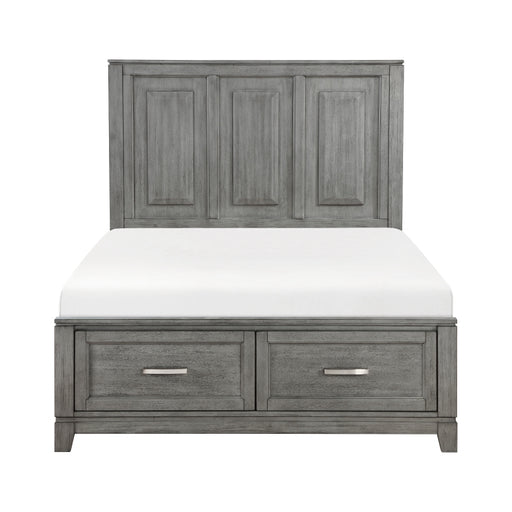 1450F-1* (3) Full Platform Bed with Footboard Storage - 1450F-1*