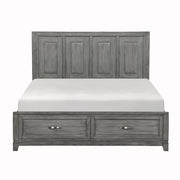 1450K-1EK* (3) Eastern King Platform Bed with Footboard Storage - 1450K-1EK*
