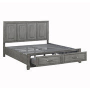 1450K-1EK* (3) Eastern King Platform Bed with Footboard Storage - 1450K-1EK*