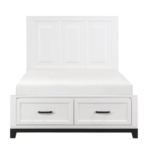1450WHF-1* (3) Full Platform Bed with Footboard Storage - 1450WHF-1*