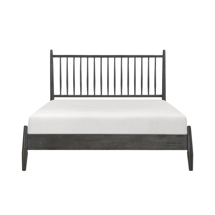 1490GY-1 Queen Platform Bed - 1490GY-1