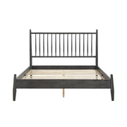 1490GY-1 Queen Platform Bed - 1490GY-1