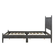 1490GY-1 Queen Platform Bed - 1490GY-1
